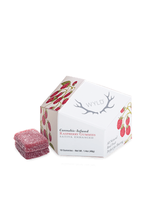 Wyld | 100mg Gummy | Raspberry (Sativa)