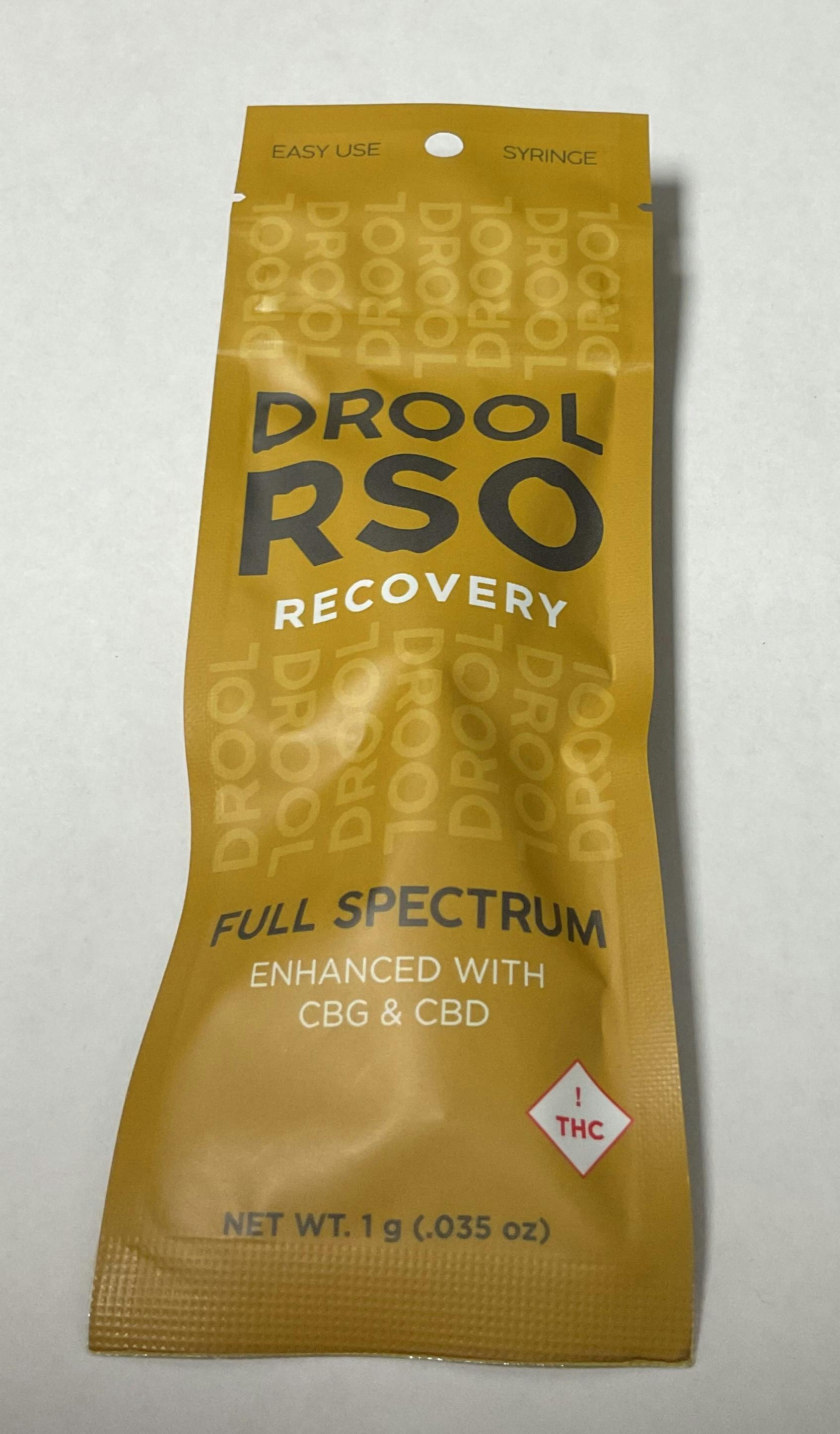 Drool RSO Syringe THC:CBG:CBD l Recovery