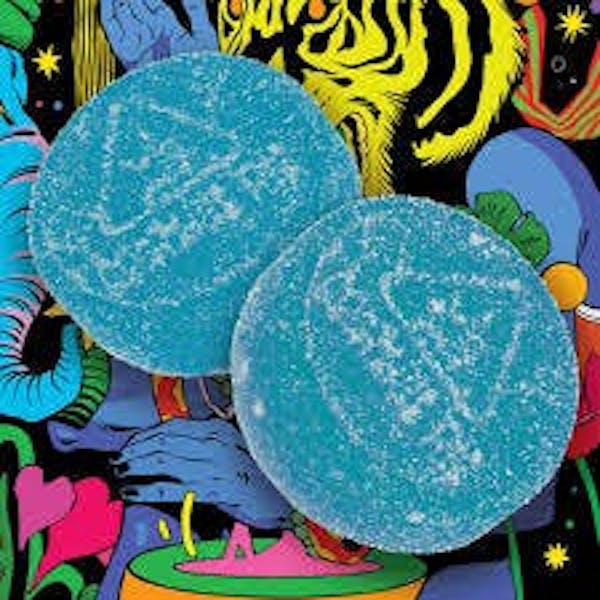 Blue Raz Pineapple (H) - 100mg 20pk Gummies - Sapura