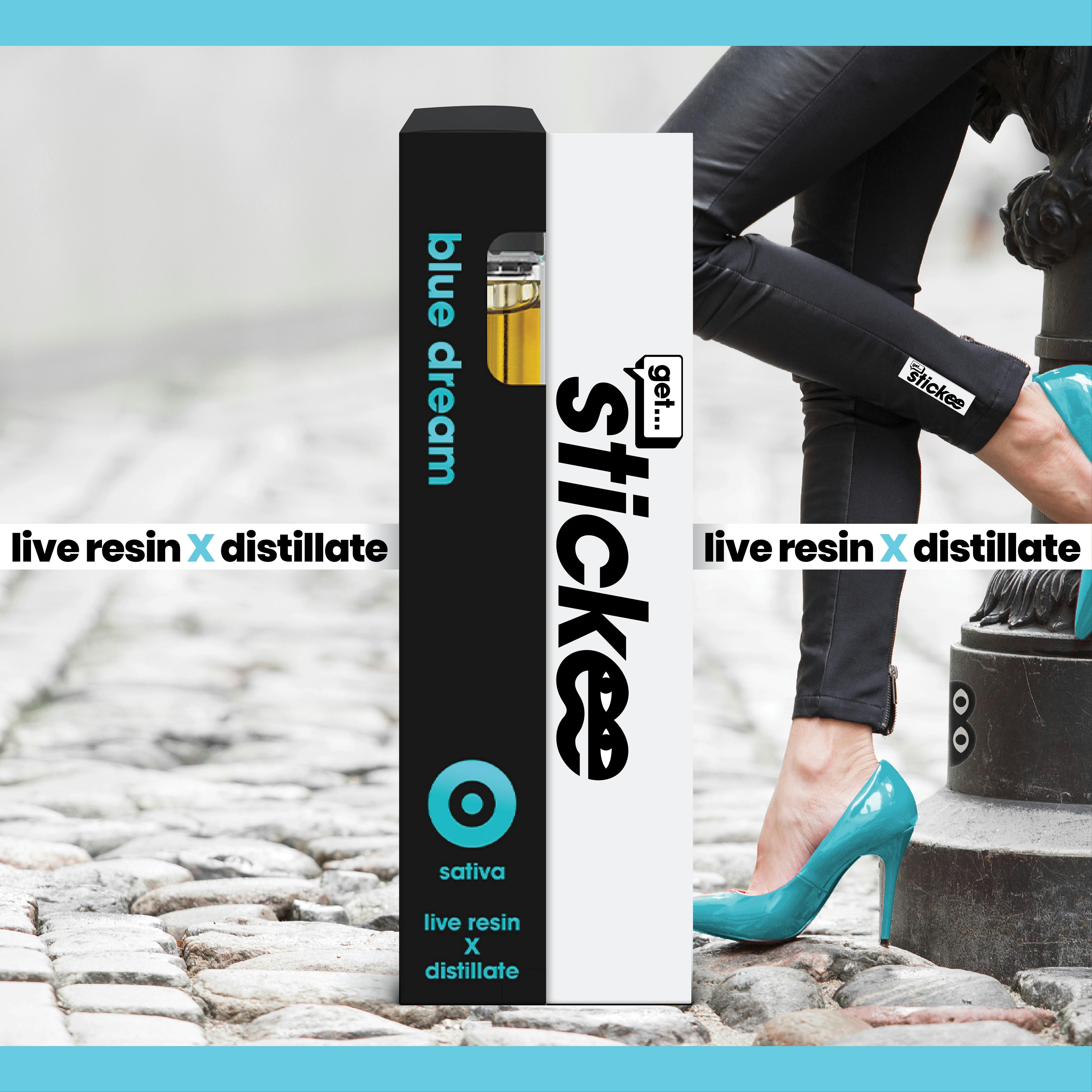 STICKEE | Blue Dream | 1G | Live Resin Disposable