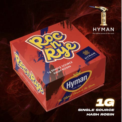 Product: HYMAN | Hash Rosin - 1g - Roc n' Rye