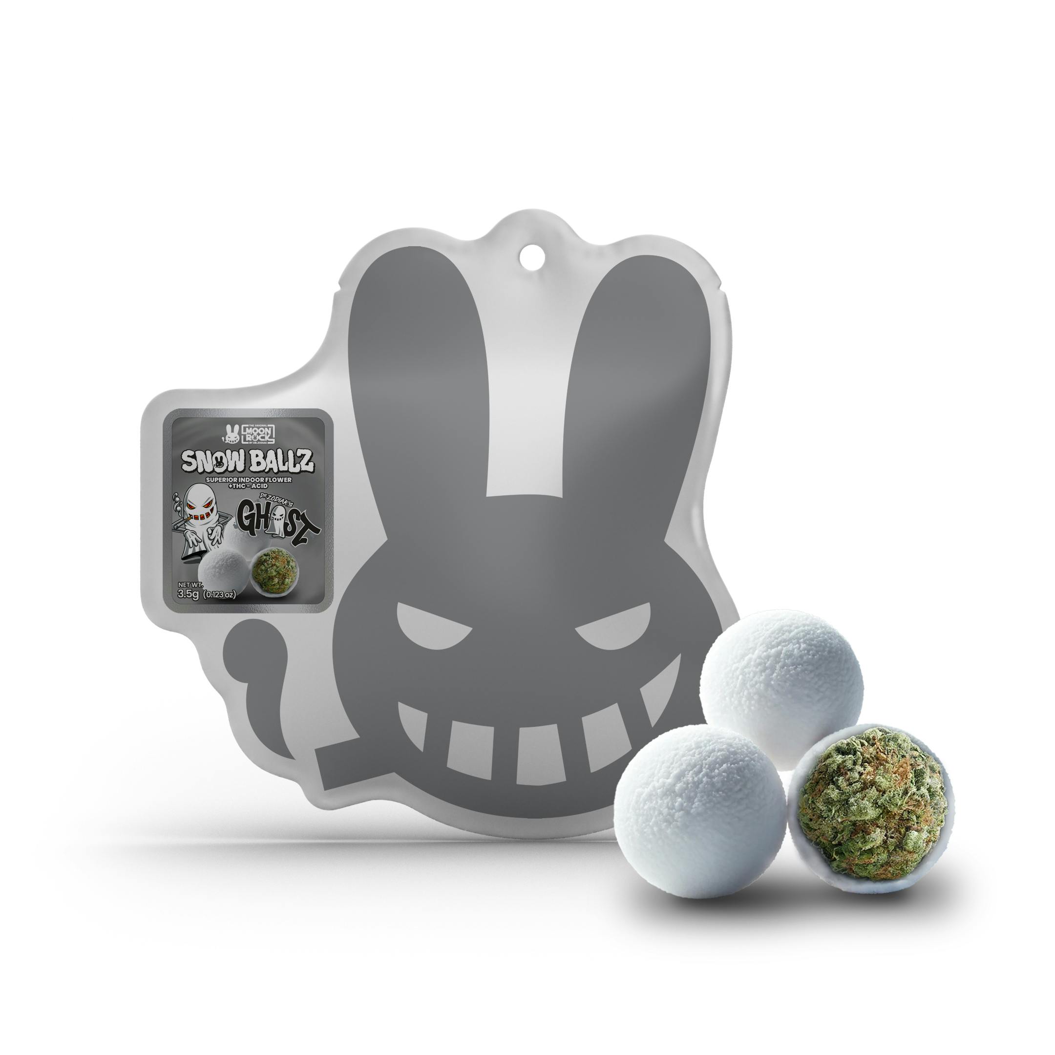 Dr. Zodiak's Moonrock Dr. Zodiak's Moonrock Snowballz - Ghost