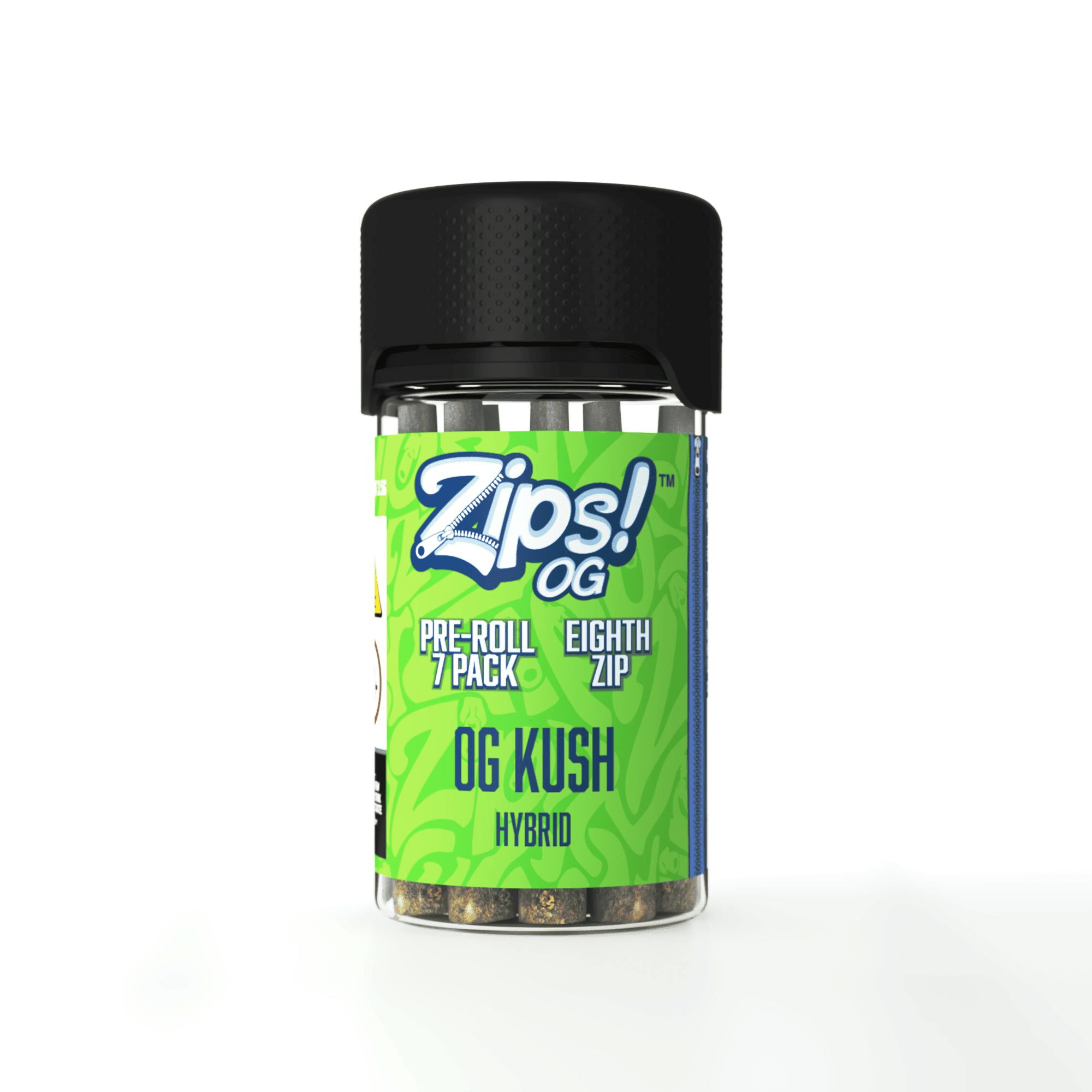 ZIPS | OG Kush | Preroll 7 Pack