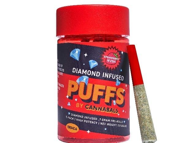 Cannabals | Strawberry Kush | Preroll 0.5g 7pk