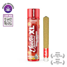Jeeter - 2g Quad Infused Preroll - Strawberry Sour Diesel - PRE_ROLLS by Jeeter at King of Budz