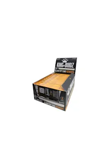 King Of Budz - 3pk Cones - King Size Unbleached 8mm Glass Tip