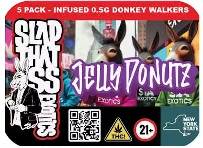 Slap That Ass | Jelly Donutz | Infused Pre-Roll 5pk