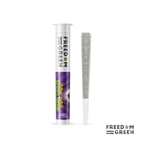 Freedom Green - 1g Preroll - Witch's Broom