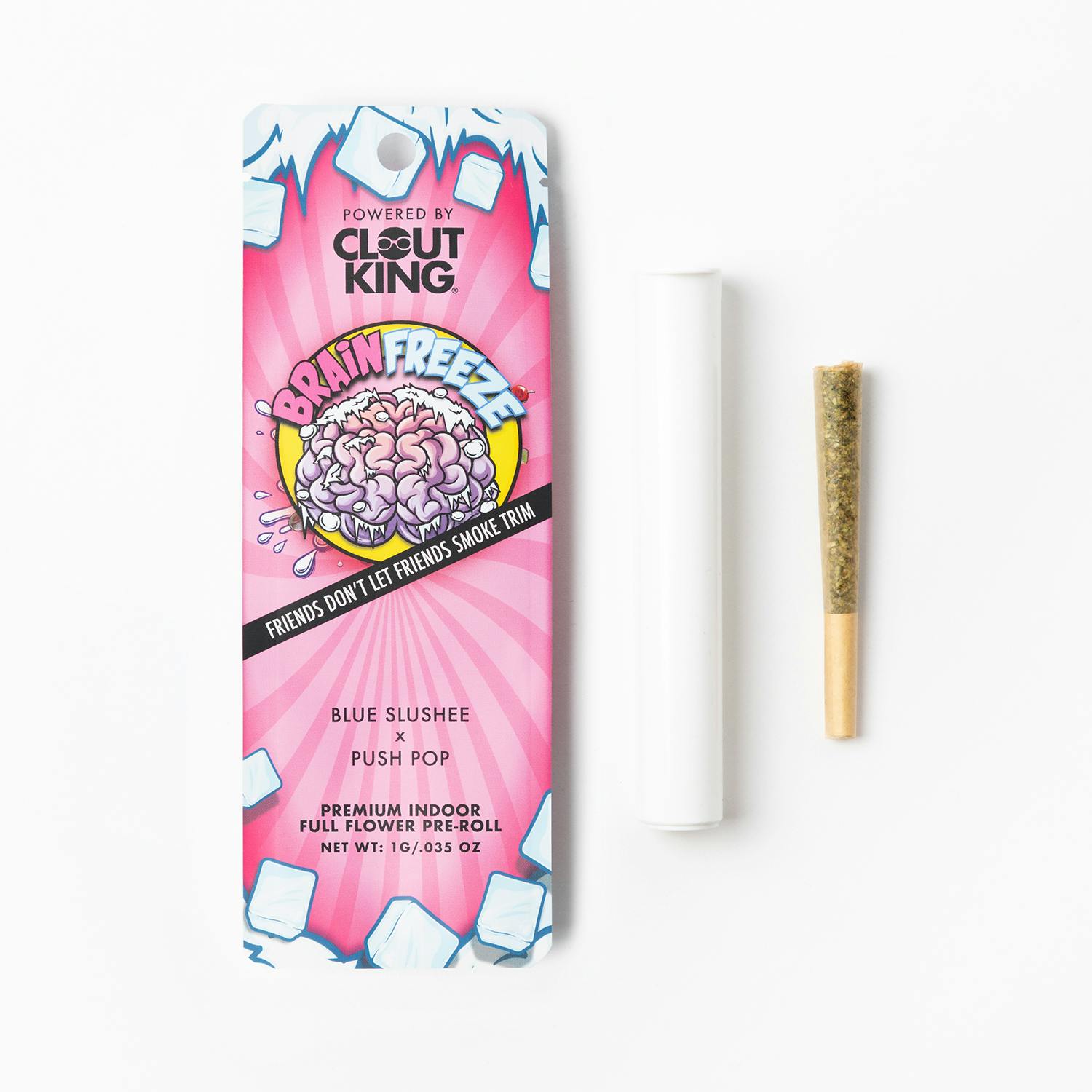 Clout King Clout King | Brain Freeze | Preroll - Single - Pleasantrees  Cannabis Dispensary in Michigan