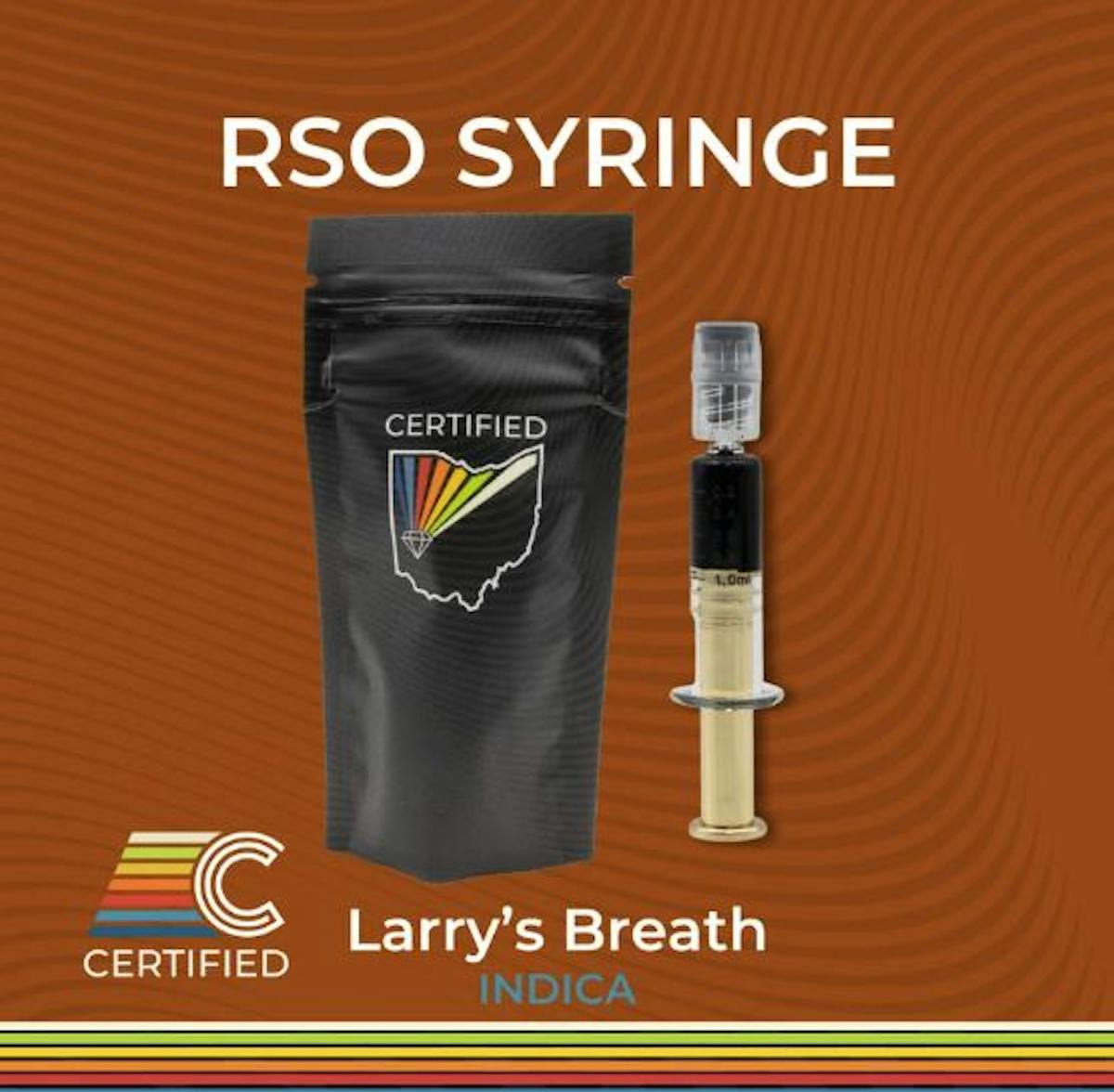 Photo of Larry’s Breath RSO Syringe