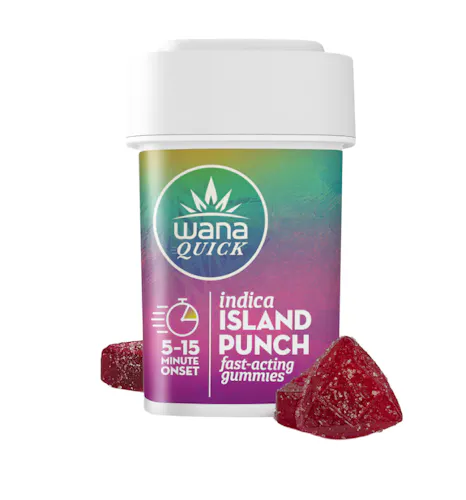 Quick Island Punch Indica Gummies [10-Pack] | 100mg-1