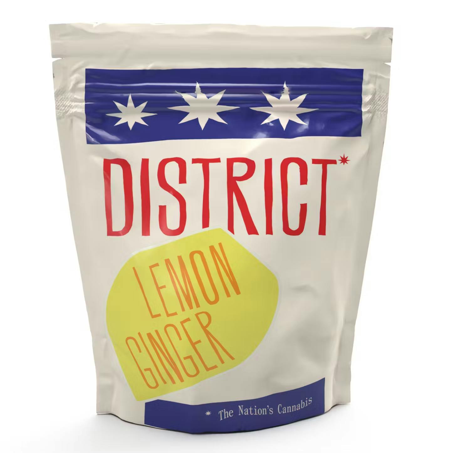 Lemon Ginger THC Only Lozenges 20mg x 10ct.