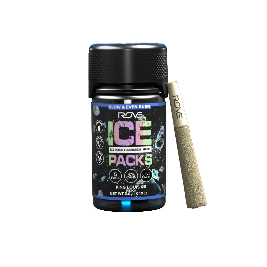 Product King Louis XIII | Infused Ice Packs (Rosin, Hash, and Diamonds) | 5x 0.6g