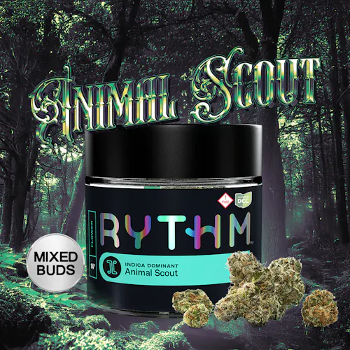Rythm | Animal Scout (Mixed Buds) | 14.15g | Indica-active