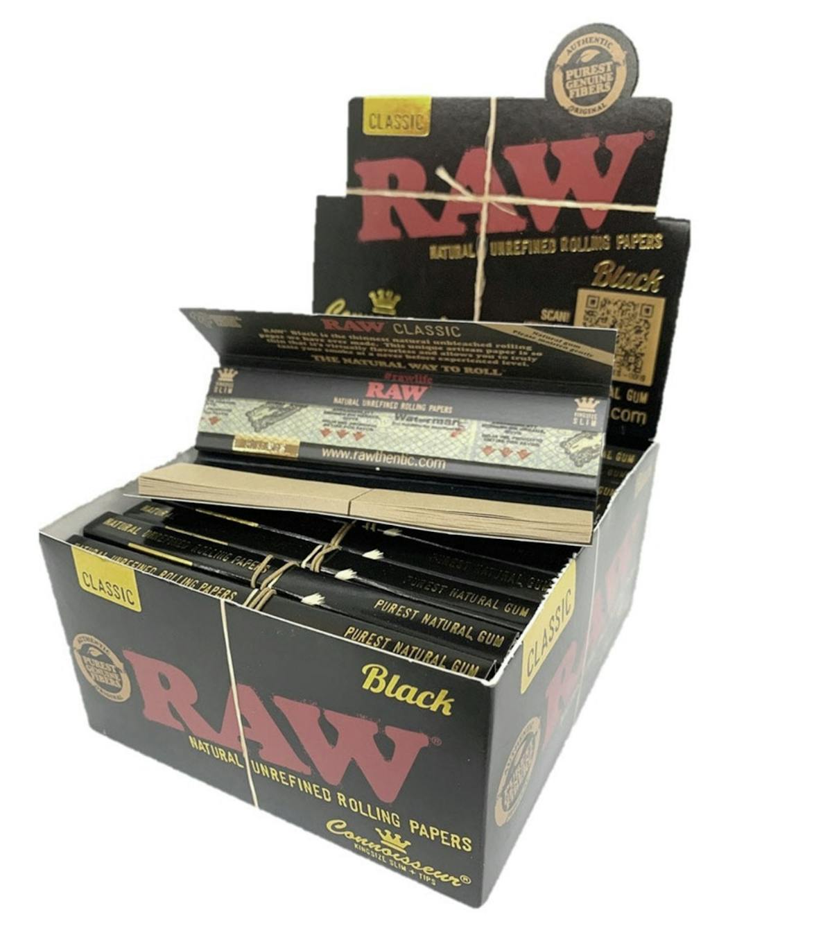 Photo of Raw Classic Black King Size Papers