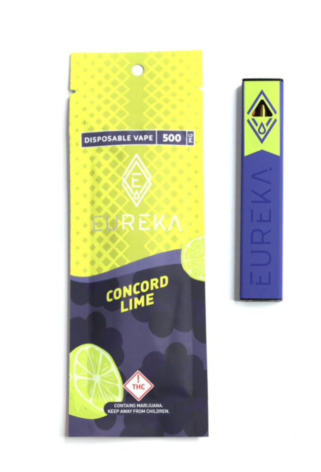 Vape | Eureka | Fusion Split Pack | Concord Lime/Very Berry | 1g