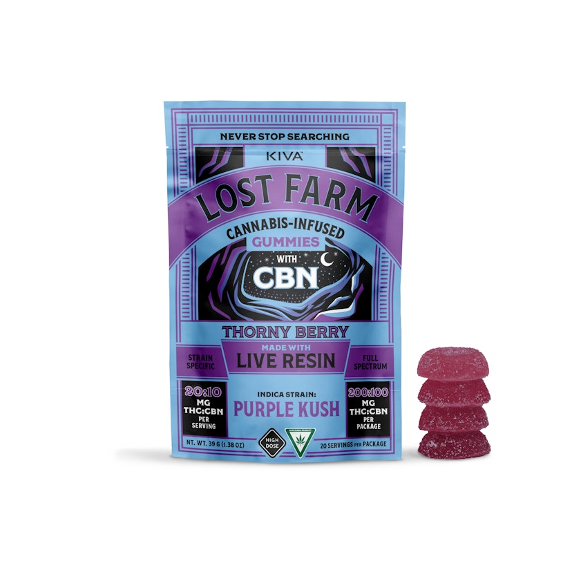 Lost Farm | 200mg Live Resin | Thorny Berry x Purple Kush