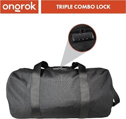 Smell Proof Duffle Bag - Black