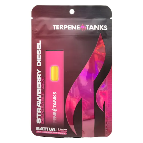 Terpene Tanks Strawberry Diesel All-In-One Vape Rec-active
