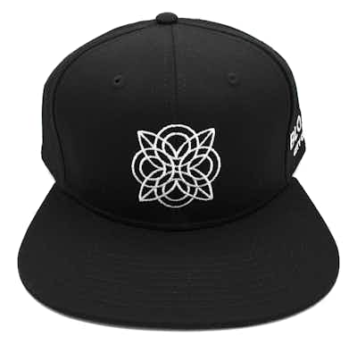 Product: Flat Bill Hat | Black | Bloom City Club