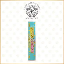 North Coast x Adams Family - 2.5g Rice Paper Donut Tier 2 - Banana Candiez