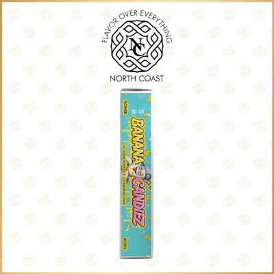 North Coast x Adams Family - 2.5g Rice Paper Donut Tier 2 - Banana Candiez