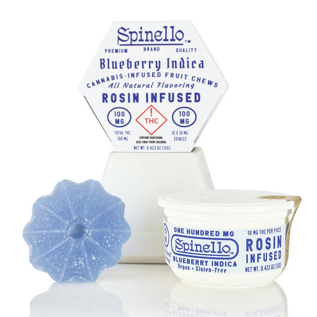 Photo of Spinello | Rosin Gummies | Blueberry (Indica)