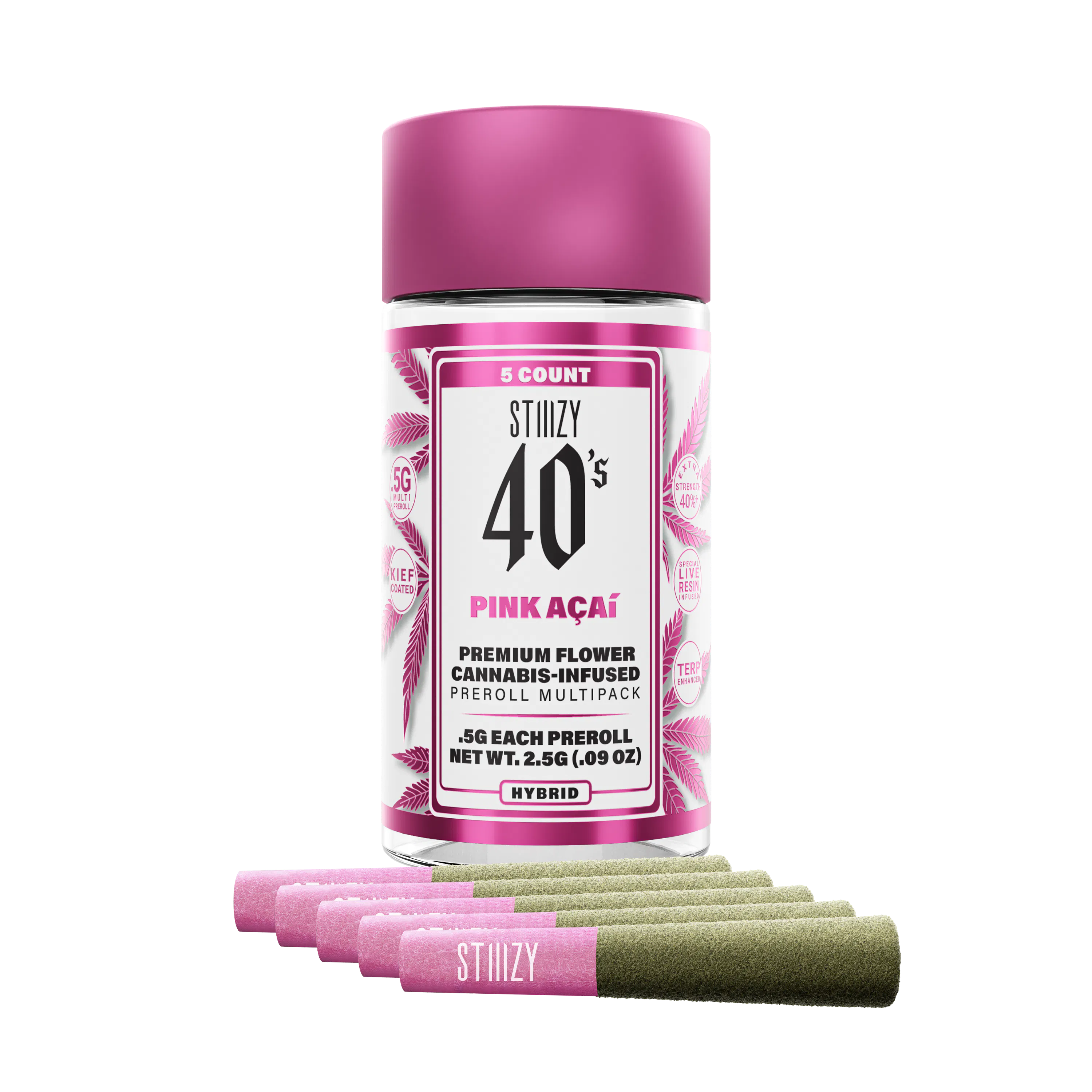 Pink Acai Infused Pre-Roll | 5 x 0.5g at Story Midtown Phoenix