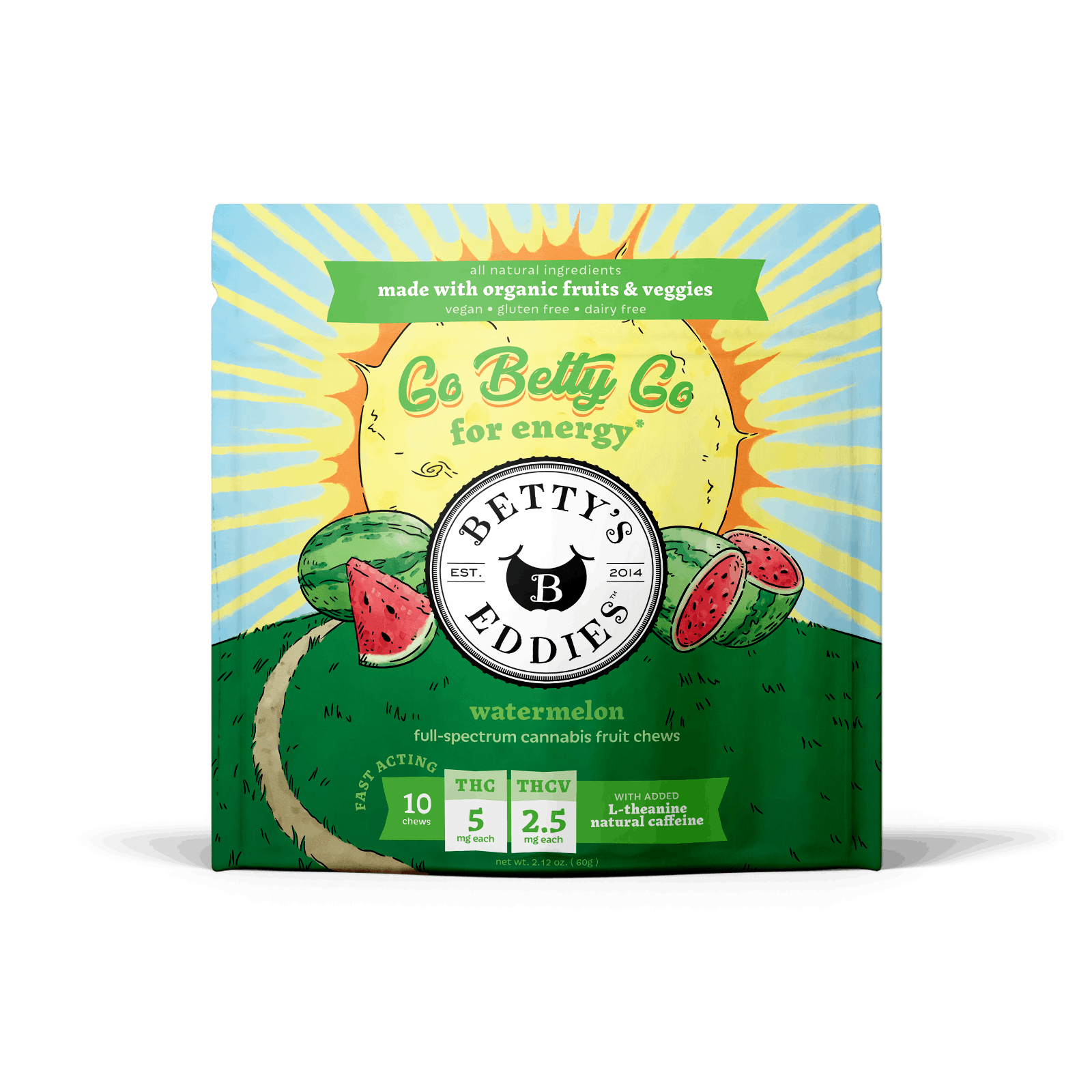 Photo of Go Betty Go Watermelon Energy Fruit Chews [10pk]