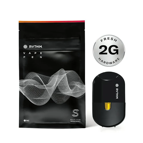 Rythm - 2g Live Resin Disposable - Lemon Gelato Cookies