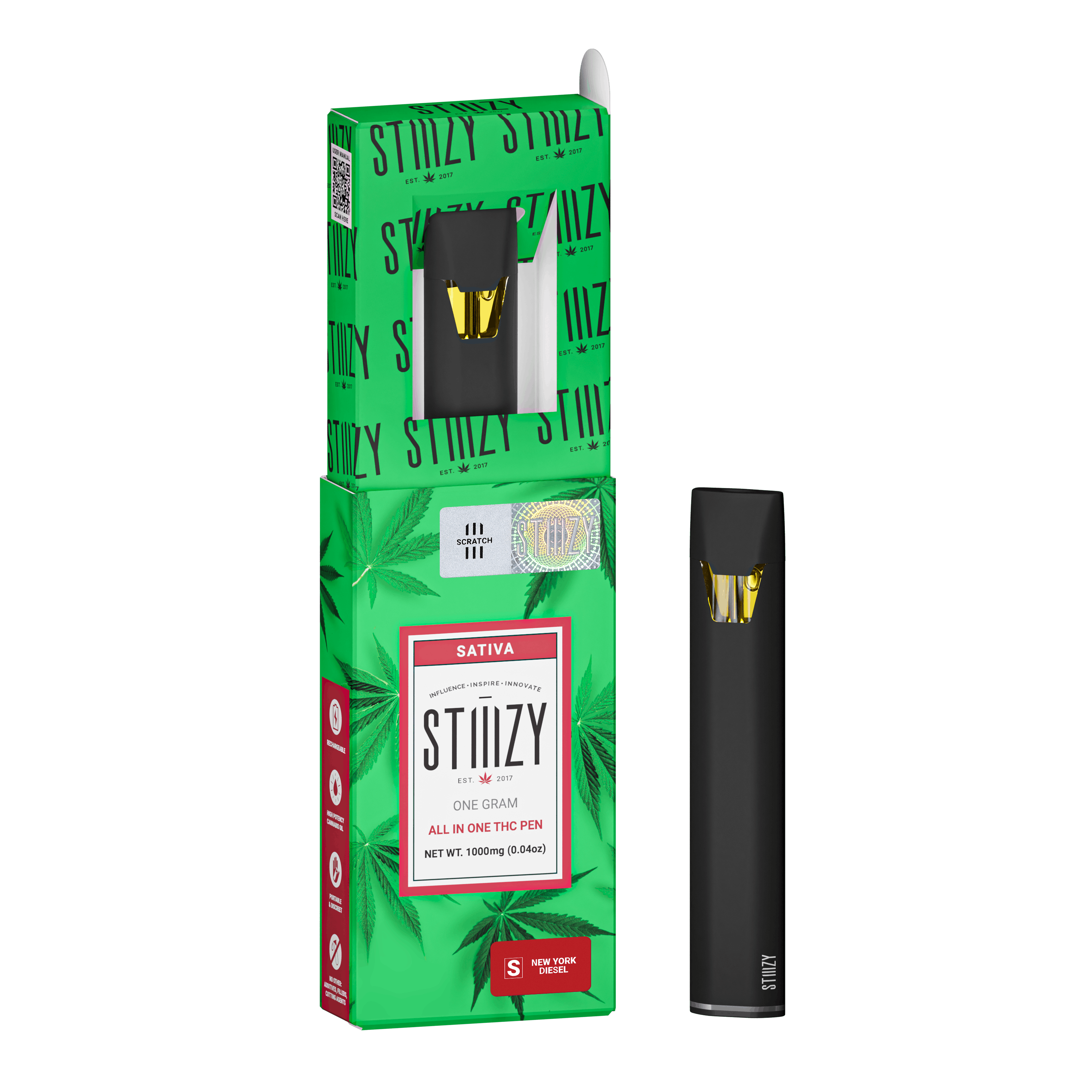 STIIIZY | NY Diesel  | Disposable | Vape — STIIIZY cannabis product at ZenZest
