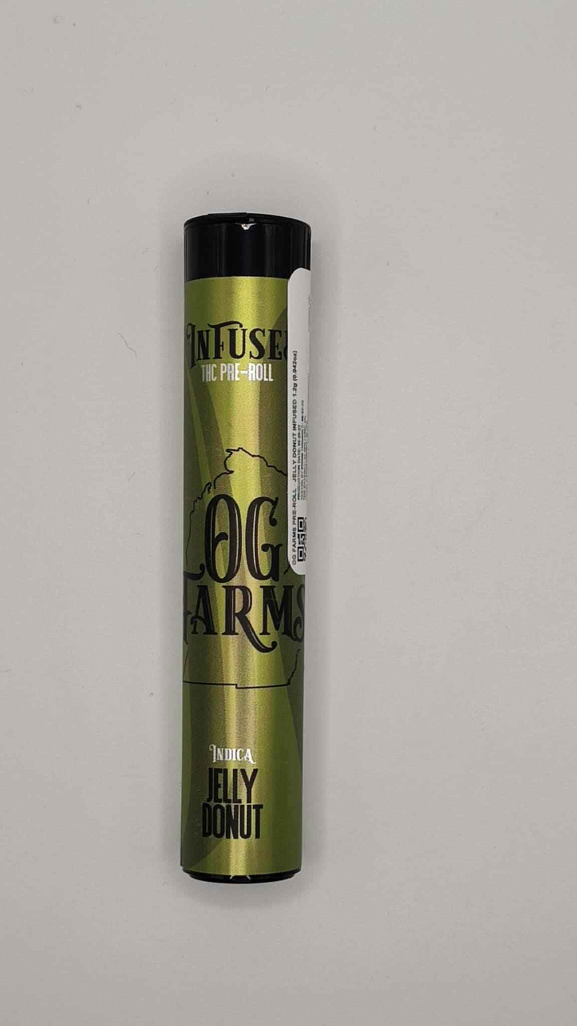 Product: OG Farms | Infused Pre-Roll - 1.2g - Jelly Donut