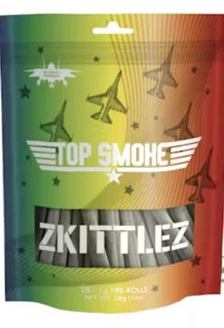 Top Smoke - 28-Pack 1g Prerolls - Zkittlez