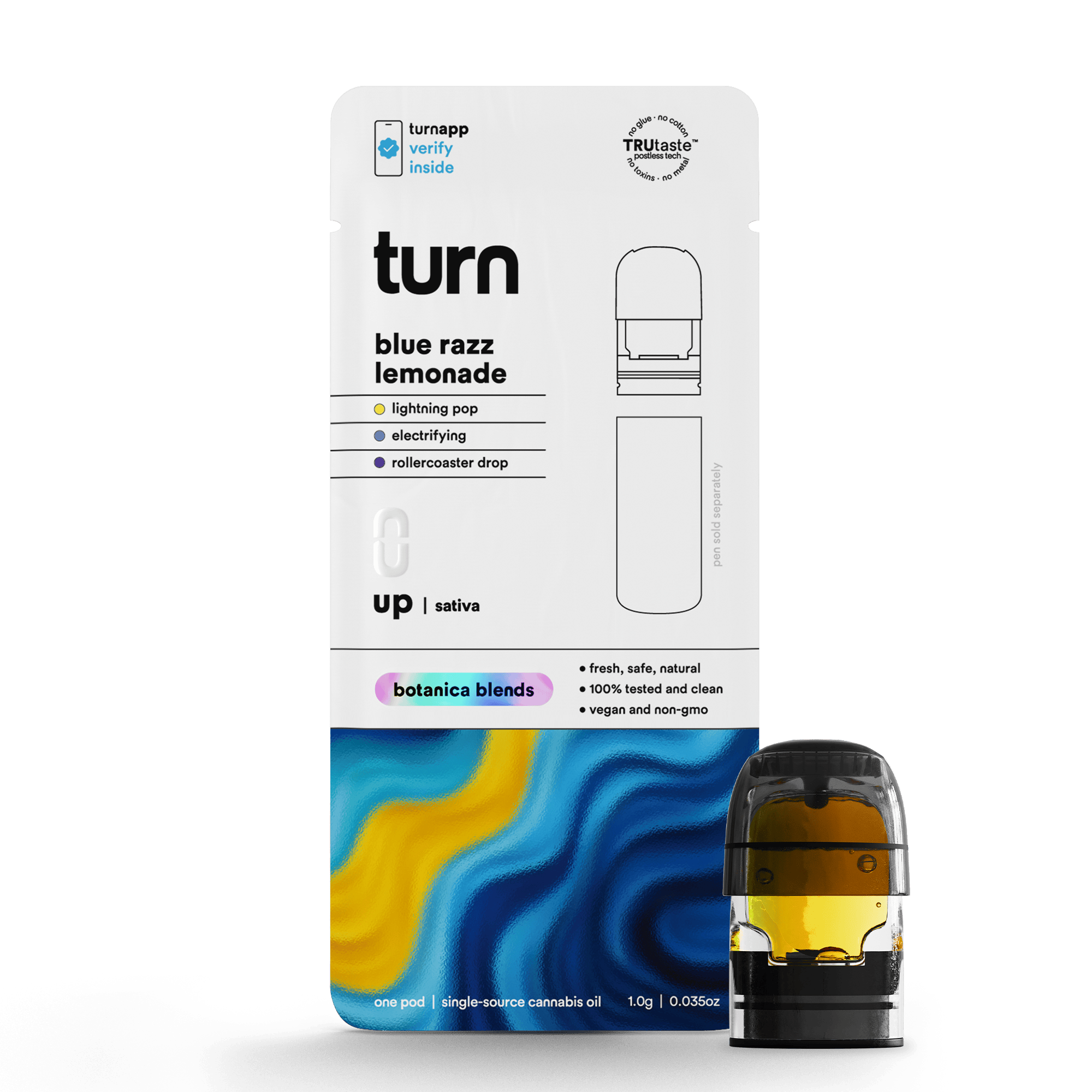 Turn | Blue Razz Lemonade | Reload | 1g