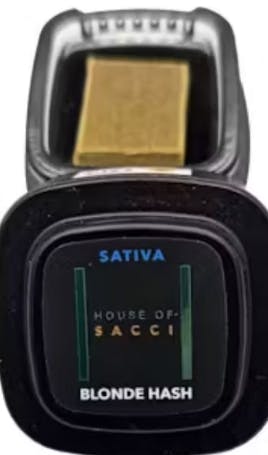 House of Sacci Hash Bar | 1g | Sativa Blonde Hash