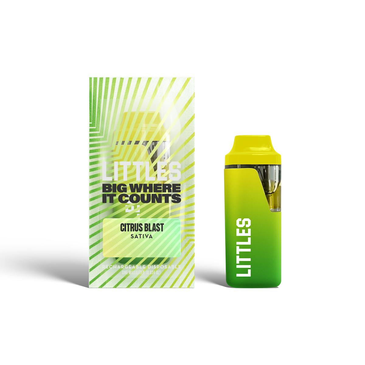 Photo of Littles Live Resin Citrus Blast Vape