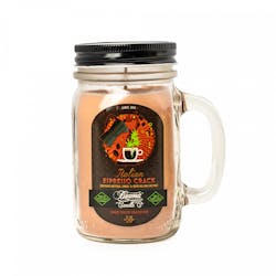 12oz Glass Mason Jar Candle - Italian Espresso Crack