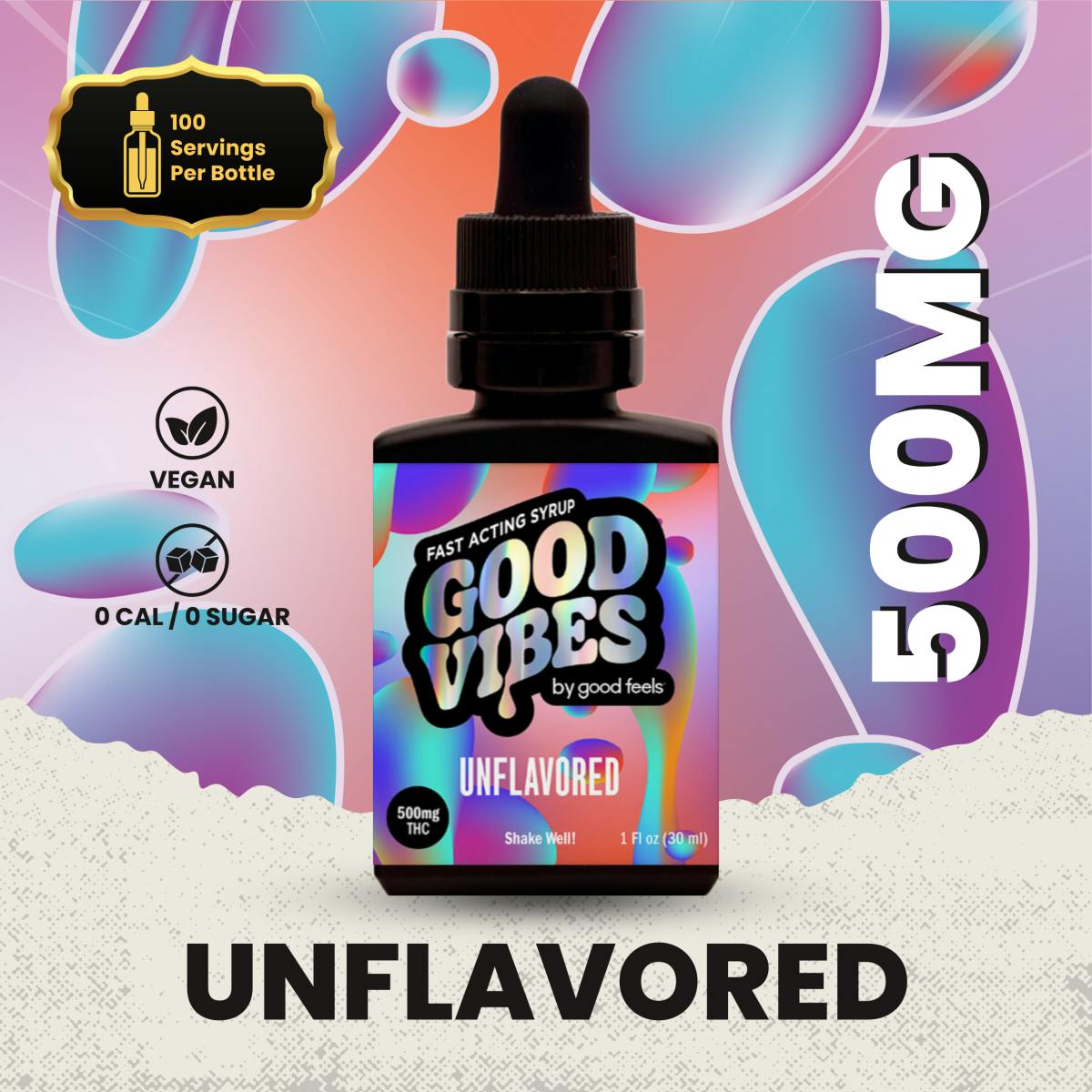 Unflavored - 500mg
