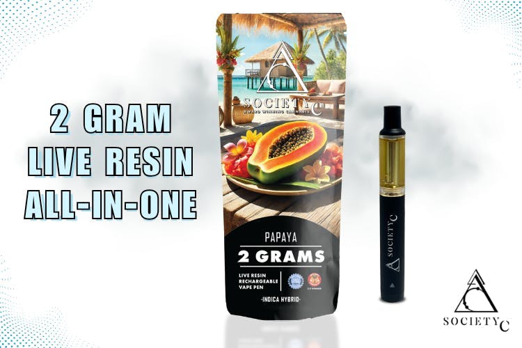 Product: Society C | Train Wreck 2g Live Resin Disposable