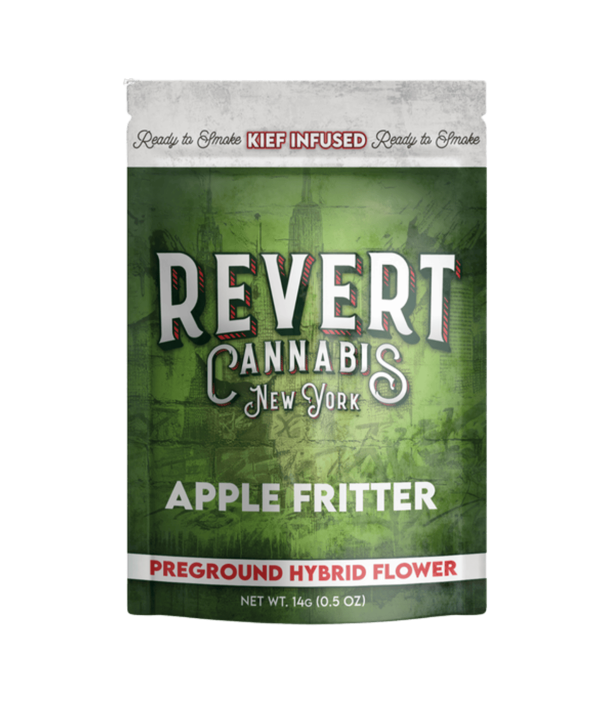 Revert Cannabis | Apple Fritter | Kief-Infused Ground Flower | 14g