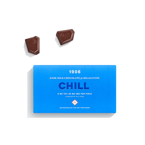  1906 Chill Chocolates 6pk 5:1 150mg CBD/30mg THC photo