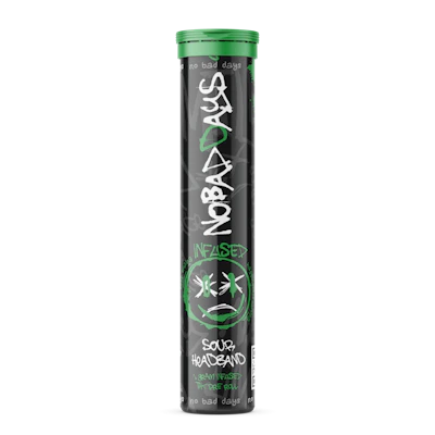 No Bad Days - 1.2g Infused Preroll - Sour Headband