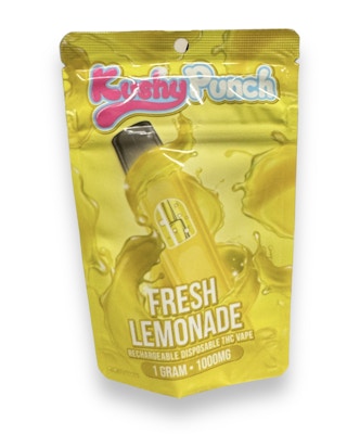 Product SIX Kushy Punch Disposable - Fresh Lemonade 1g