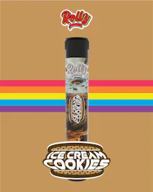 Rollz - 1g Infused Preroll - Ice Cream Cookies