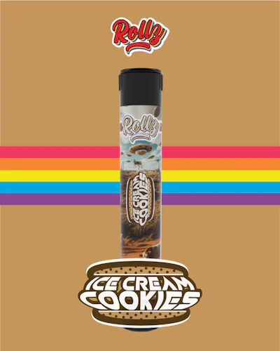 Rollz - 1g Infused Preroll - Ice Cream Cookies