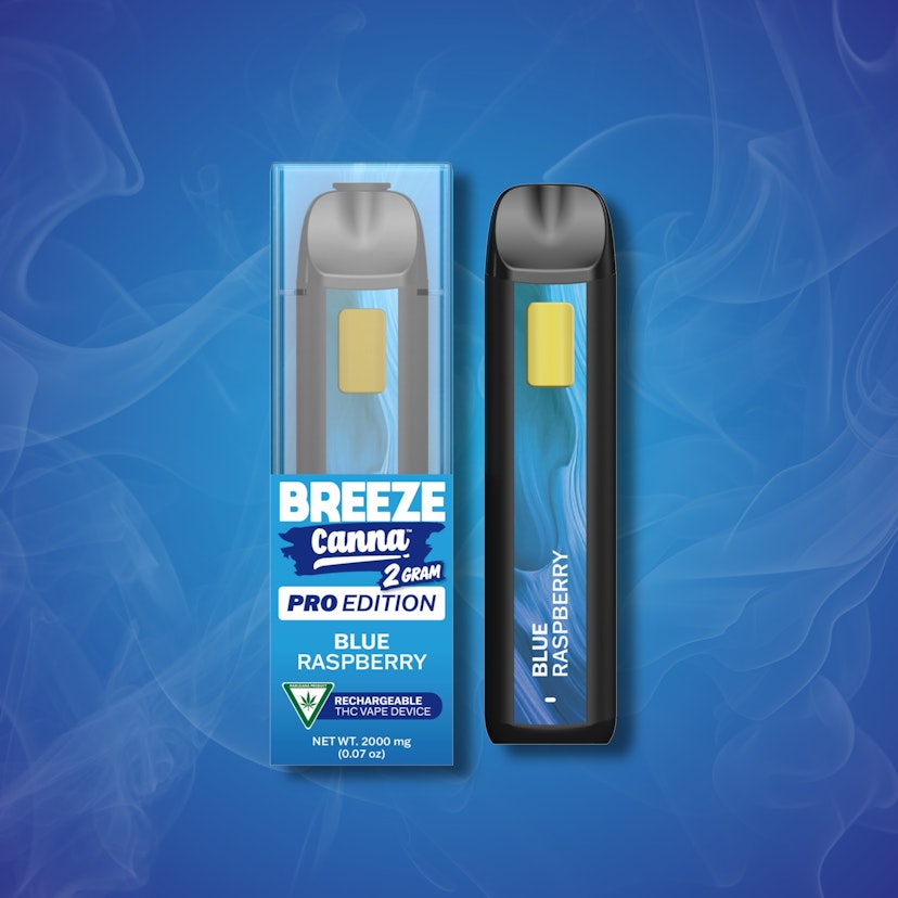 Breeze Pro - Blue Raspberry Disposable