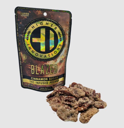 Product: Cinnamon Sugar Pecans | 200mg | Higher Innovations