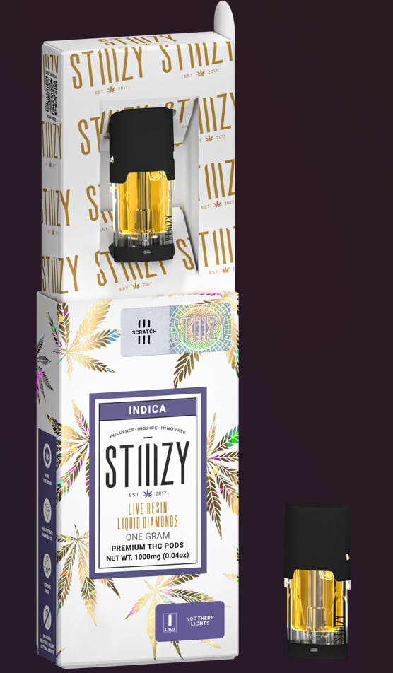 Pod | STIIIZY | Northern Lights | Live Resin Liquid Diamonds | 1g