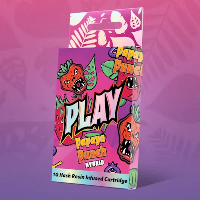 Play - 1g Cartridge - Papaya Punch