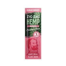 Product: 2pk | Summer Slice Hemp Wrap | Zig Zag